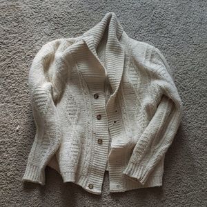 Vintage Pendleton Shawl Callar Sweater